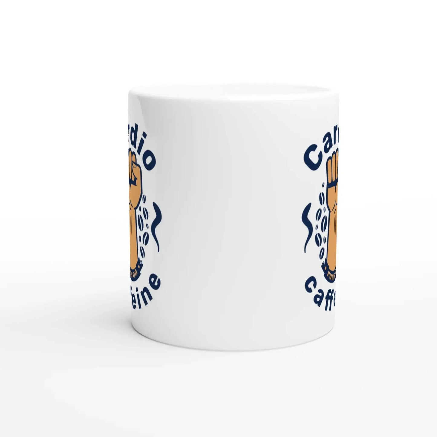 White 11oz Ceramic Mug - Mood In A Mug