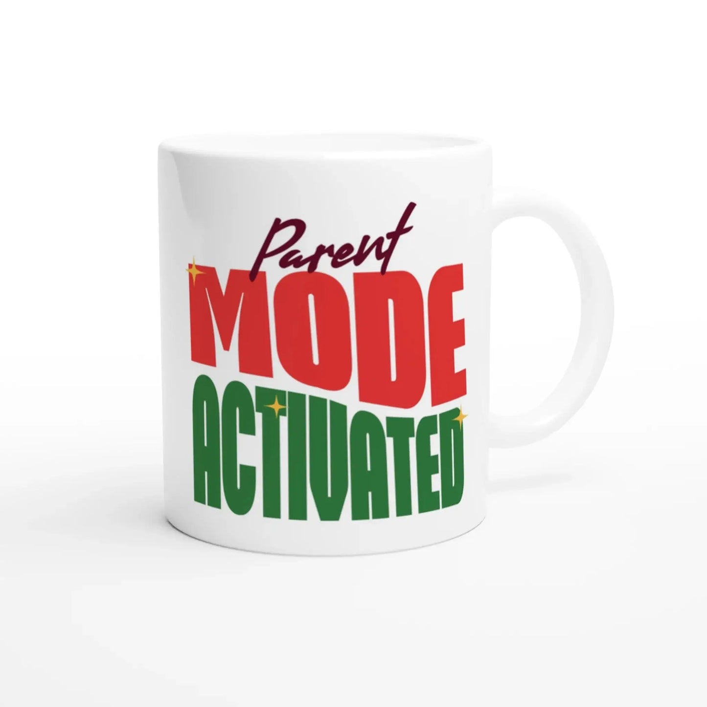White 11oz Ceramic Mug - Mood In A Mug