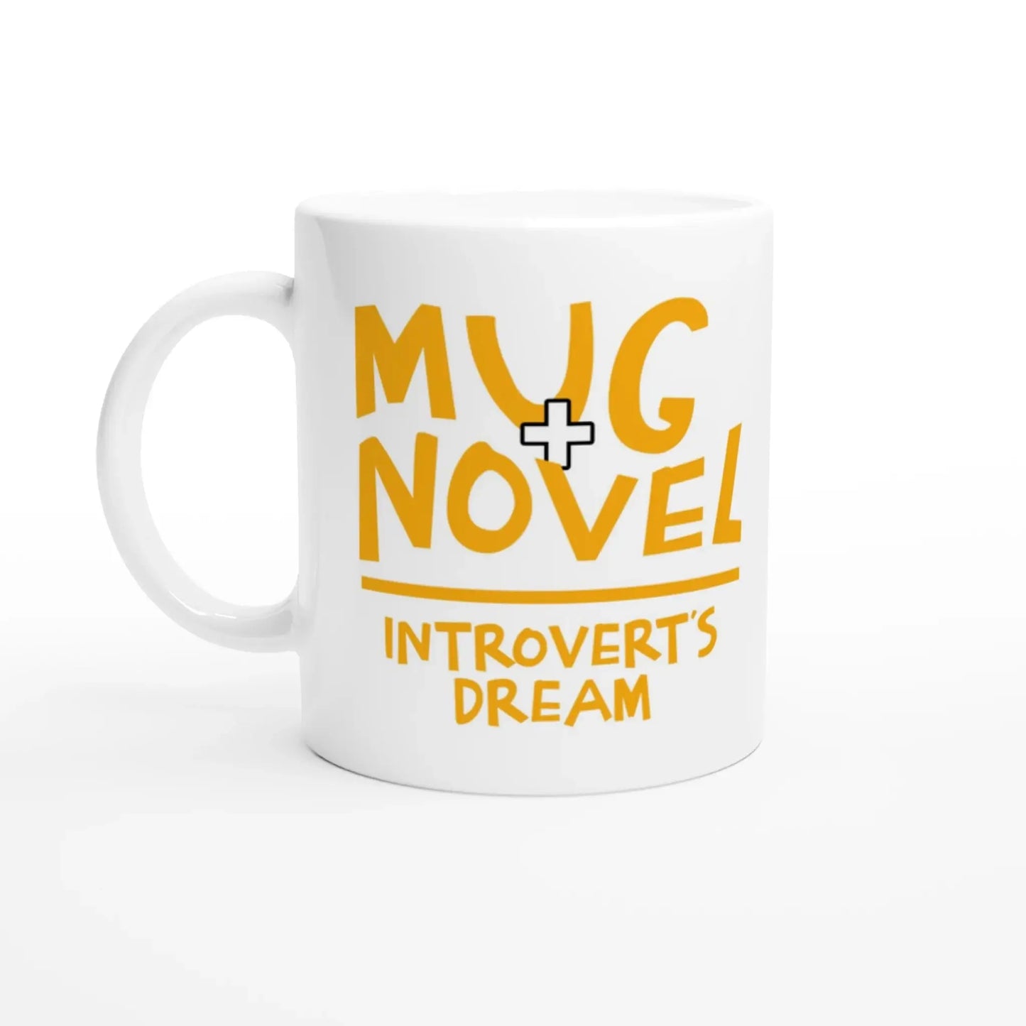White 11oz Ceramic Mug - Mood In A Mug