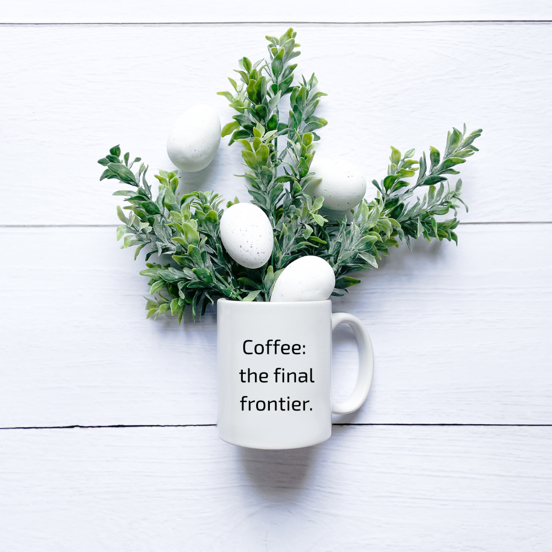 Coffee: the final frontier Mug