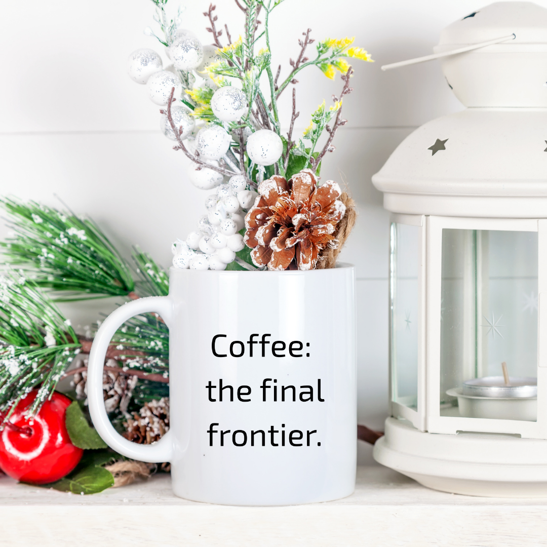 Coffee: the final frontier Mug