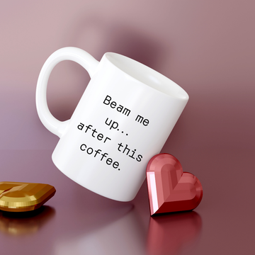 Beam me up... after this coffee Mug