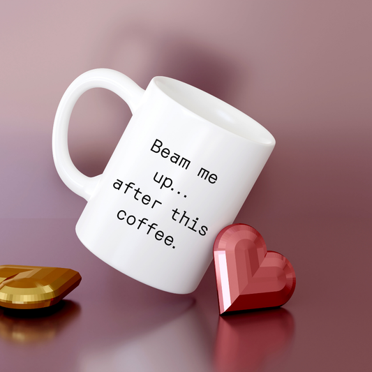 Beam me up... after this coffee Mug