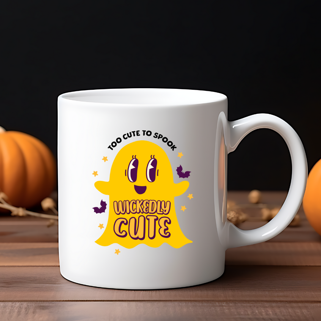 Wickedly Cute – the perfect charming mug for delightfully spooky coffee lovers.