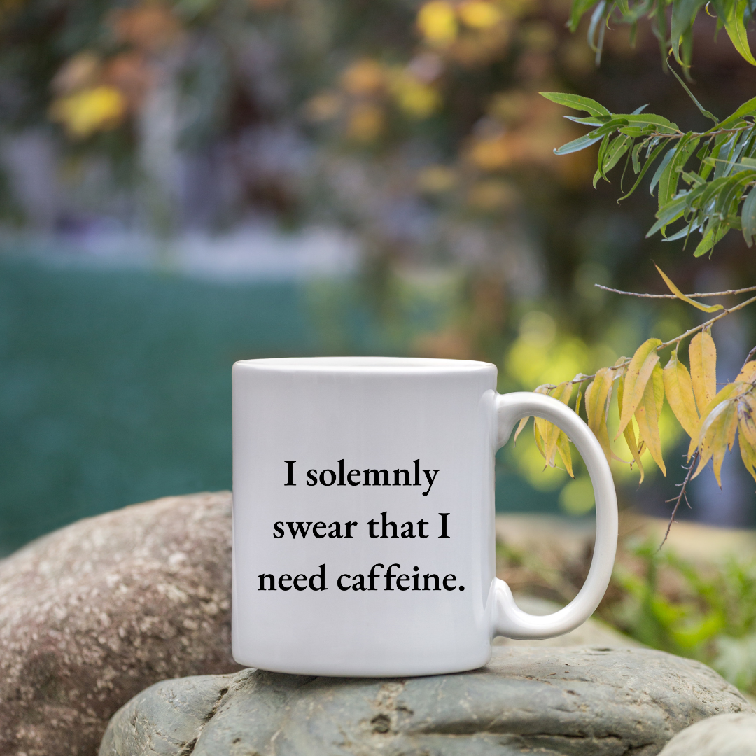 I solemnly swear that I need caffeine Mug