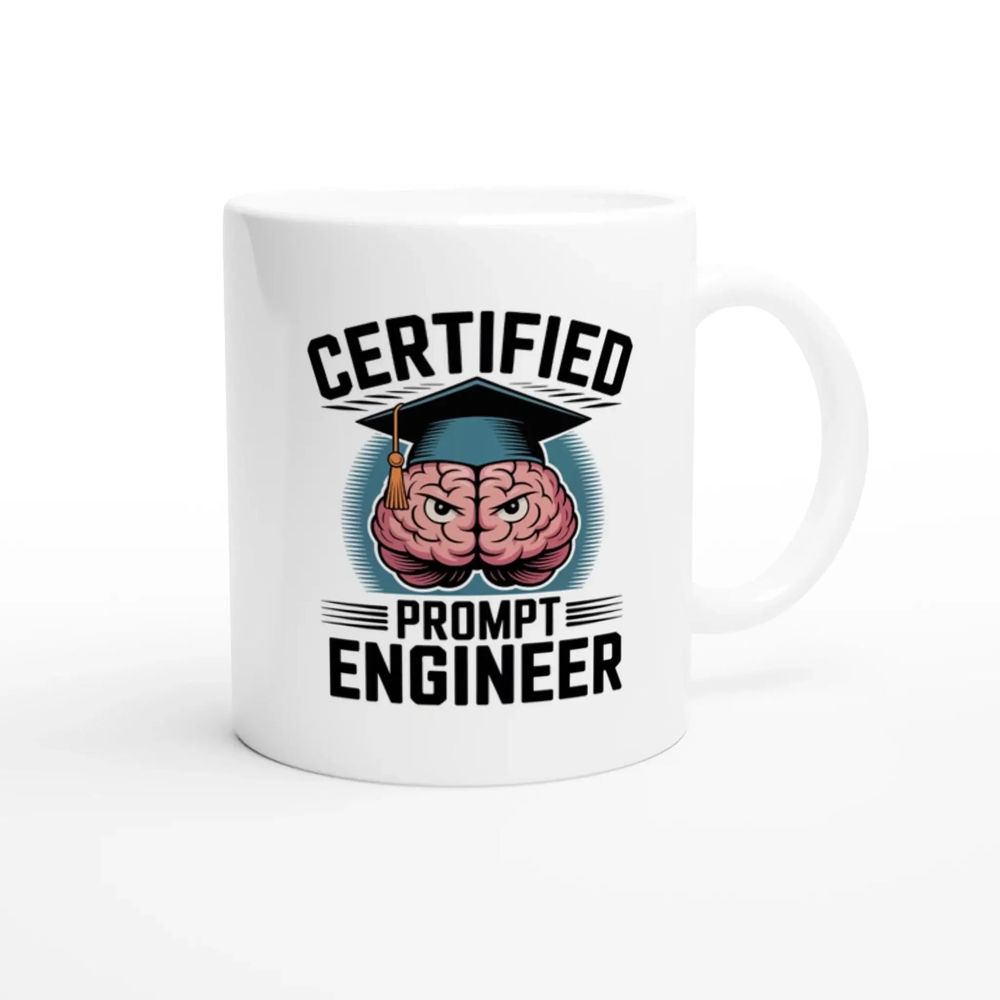 Certified prompt engineer mug - Mood In A Mug