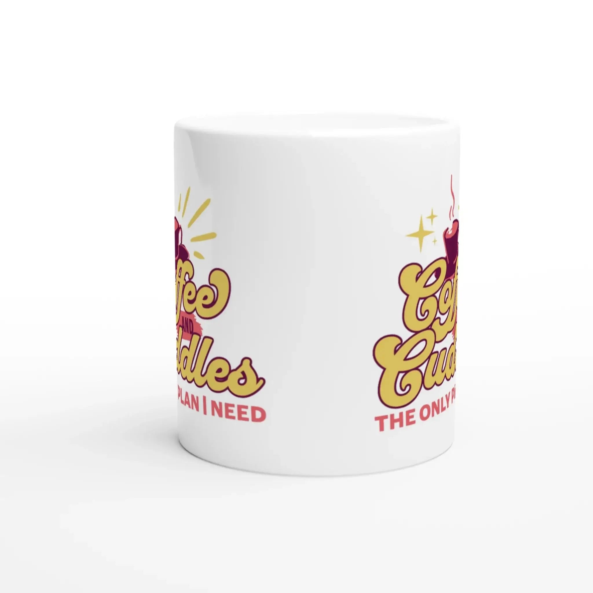 Coffee and cuddles the only plan I need Mug - Mood In A Mug