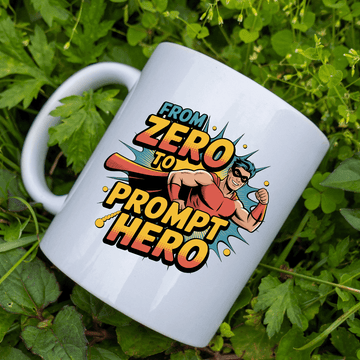 From zero to prompt hero mug - Mood In A Mug