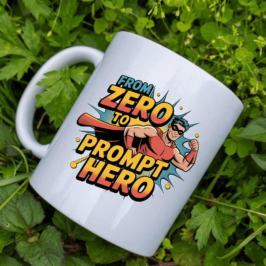 From zero to prompt hero mug - Mood In A Mug