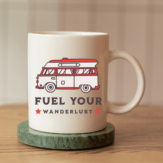 Fuel your wanderlust Mug - Mood In A Mug
