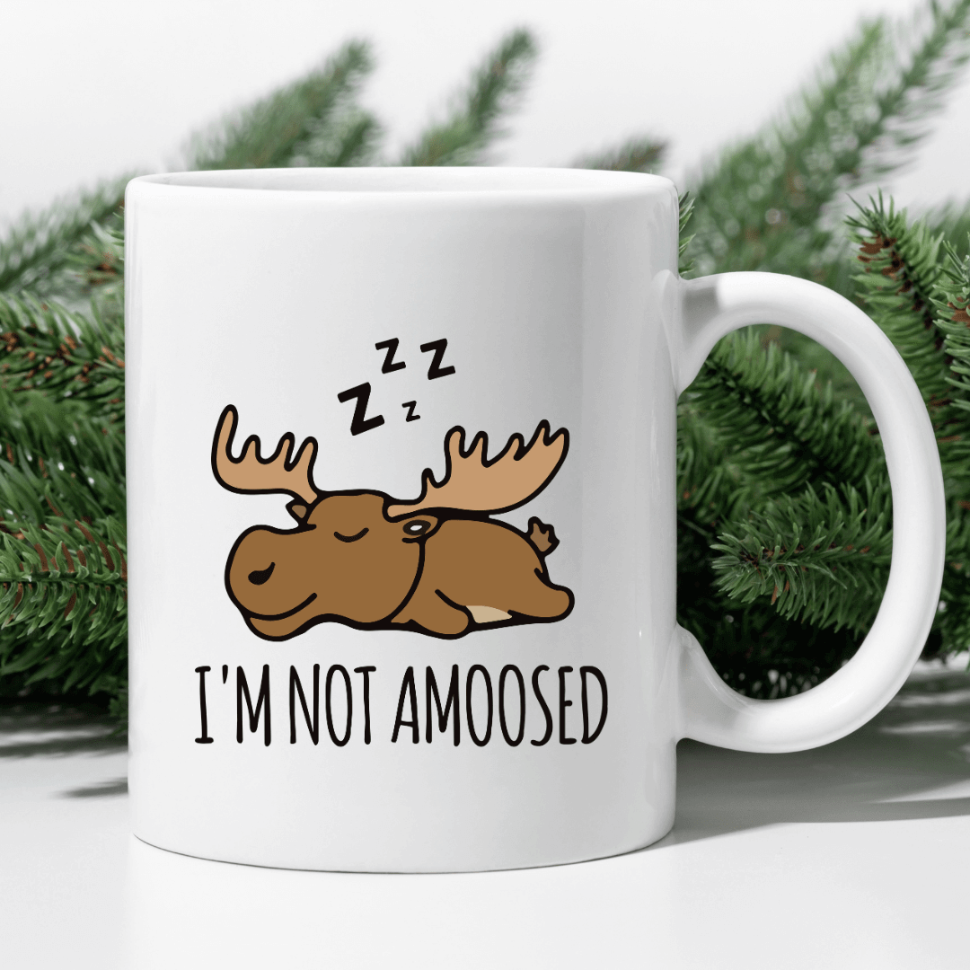 I'M NOT AMOOSED MUG - Mood In A Mug