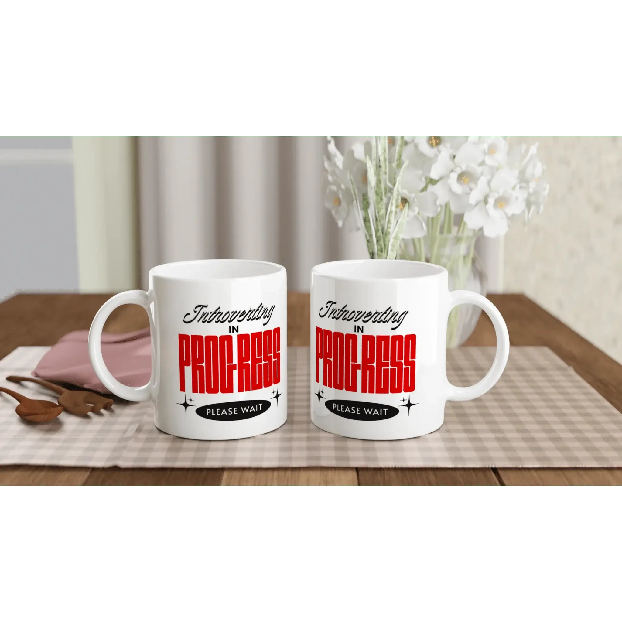 Introverting in Progress Mug - Mood In A Mug