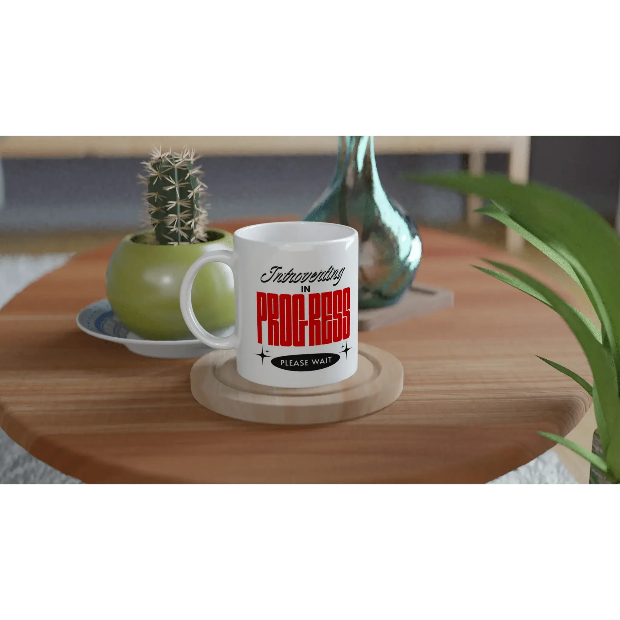Introverting in Progress Mug - Mood In A Mug