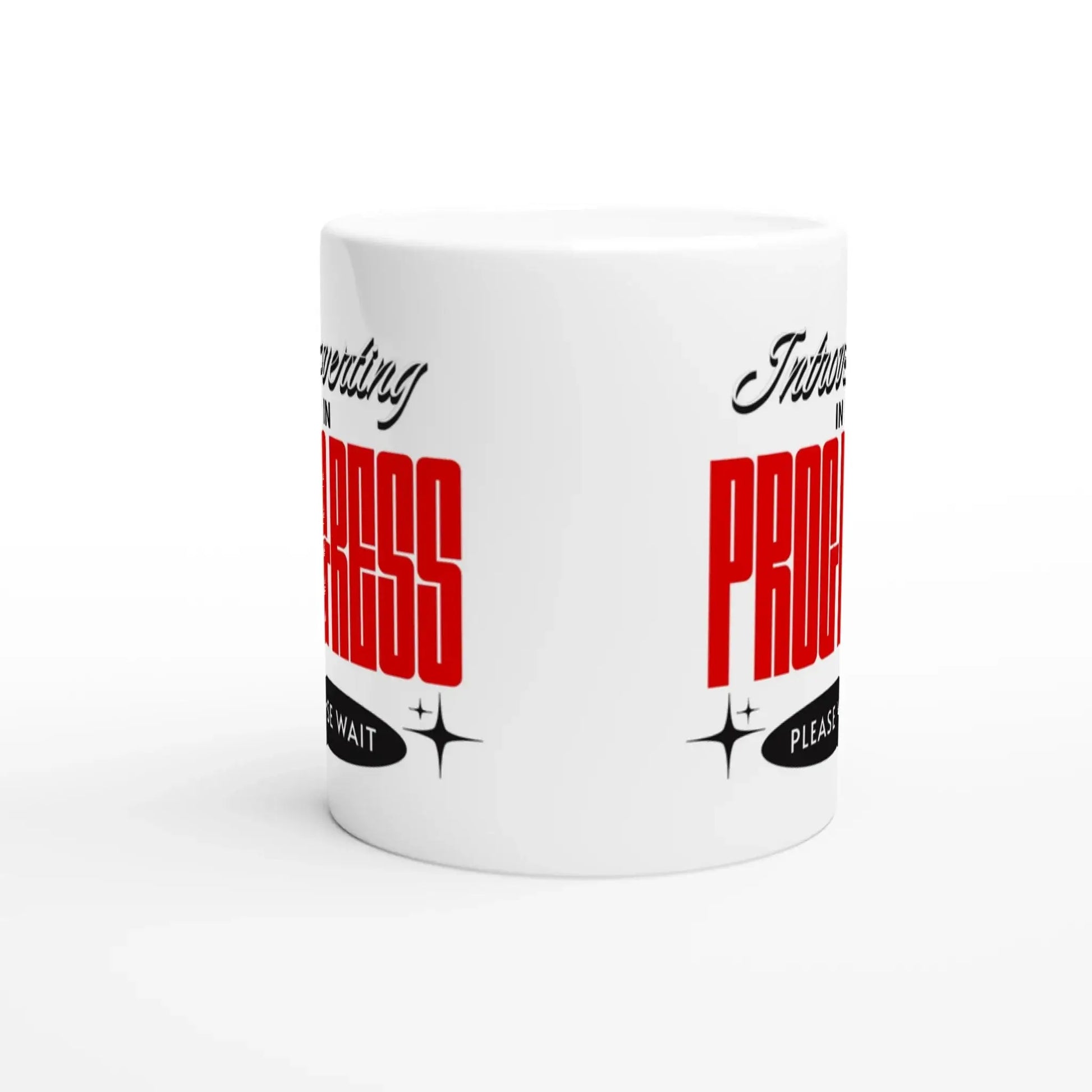 Introverting in Progress Mug - Mood In A Mug