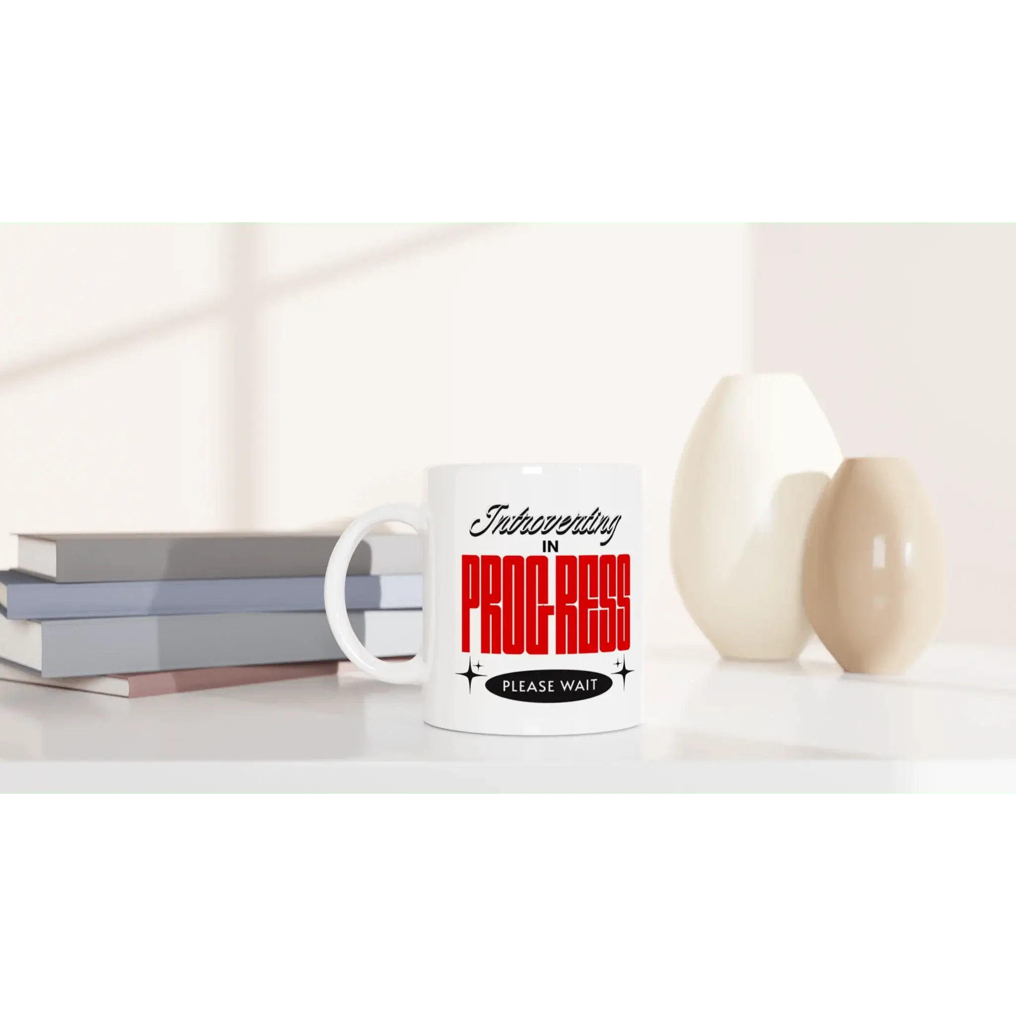 Introverting in Progress Mug - Mood In A Mug