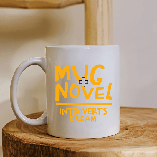 Introvert's dream mug + novel Mug - Mood In A Mug