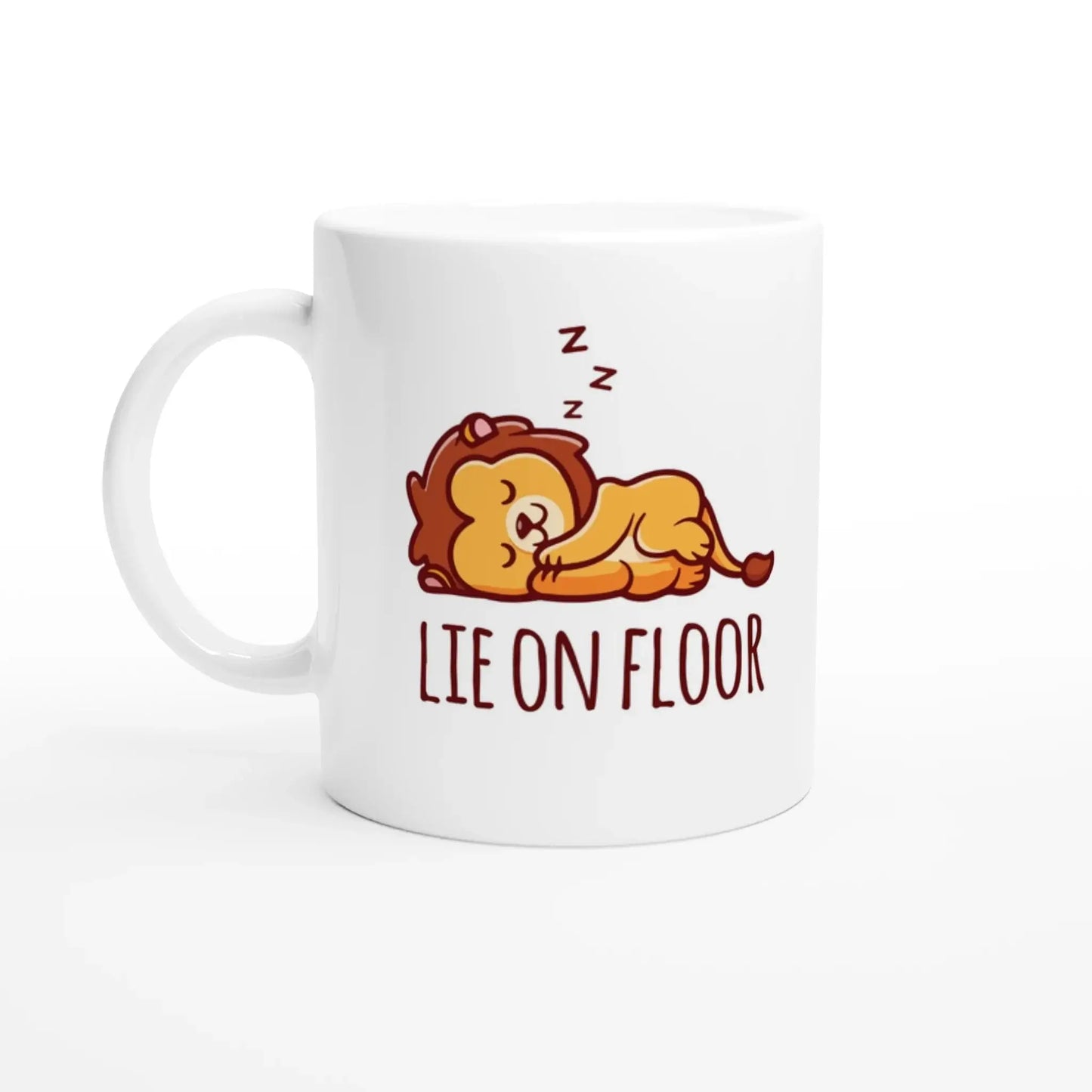 LIE ON FLOOR MUG - Mood In A Mug