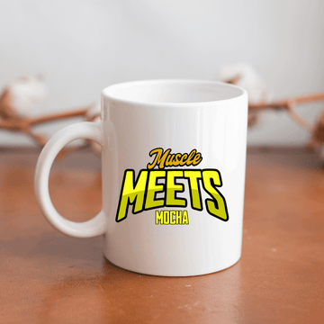 Muscle meets mocha Mug - Mood In A Mug