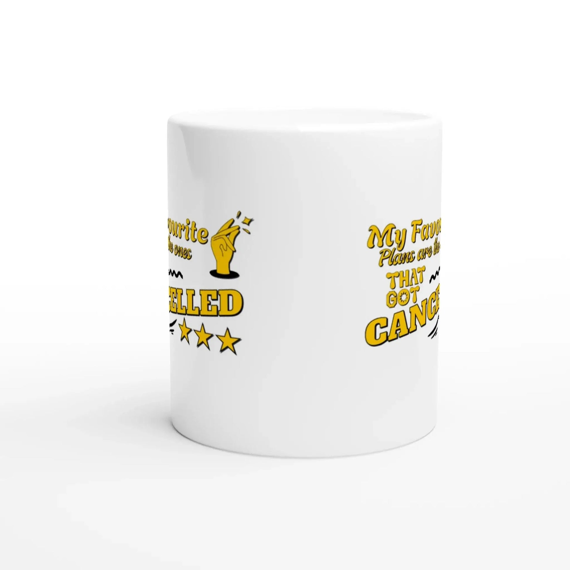 My Favourite Plans Are The Ones That Got Cancelled Mug - Mood In A Mug