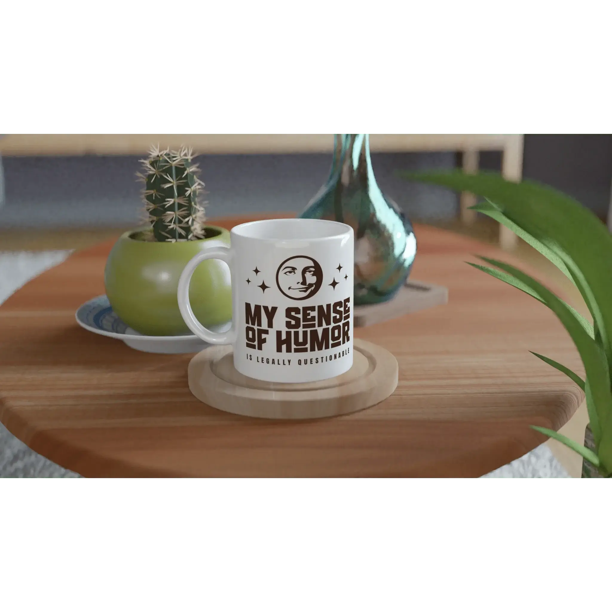 My Sense of Humor is Legally Questionable Mug - Mood In A Mug