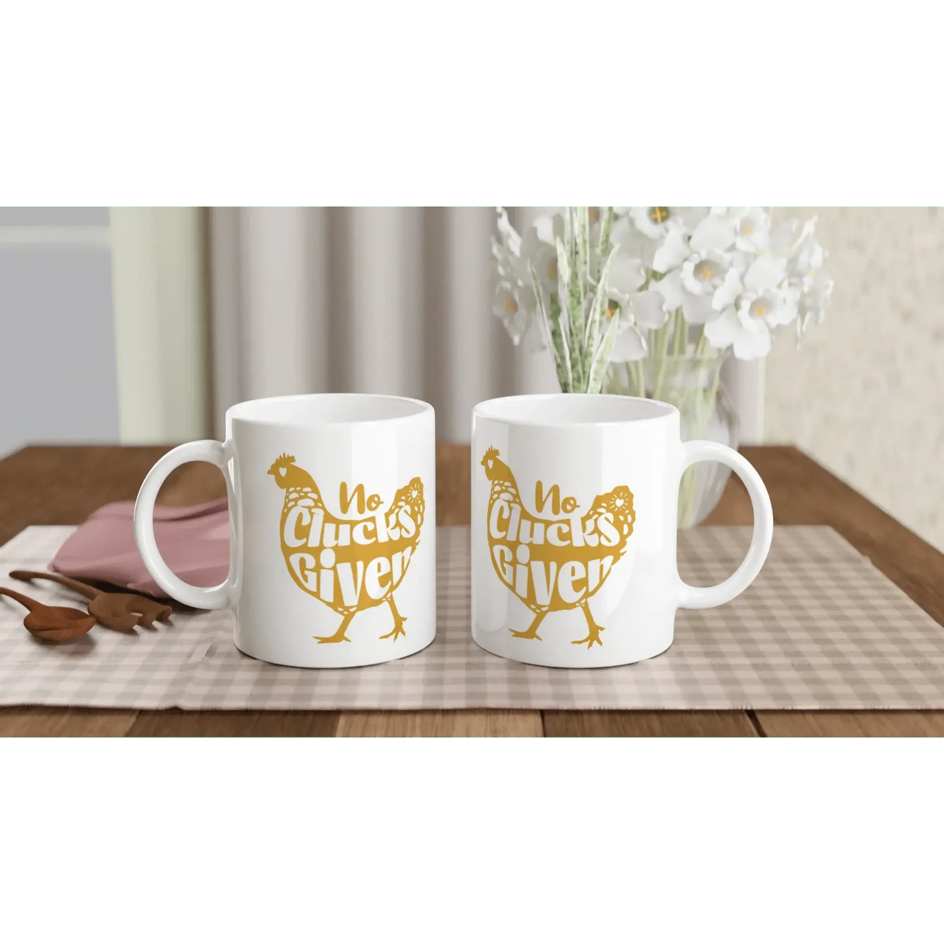No Clucks Given Mug - Mood In A Mug