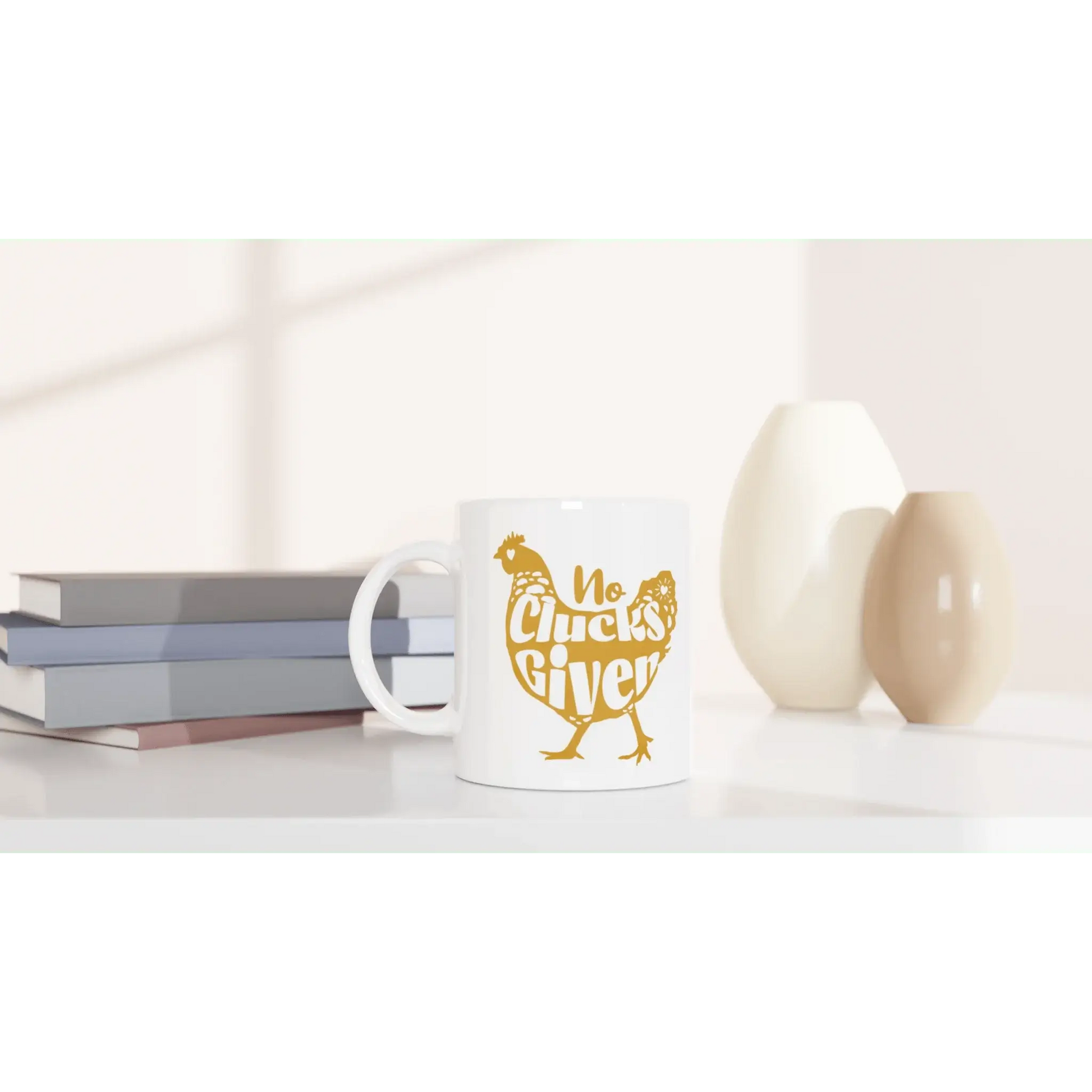 No Clucks Given Mug - Mood In A Mug