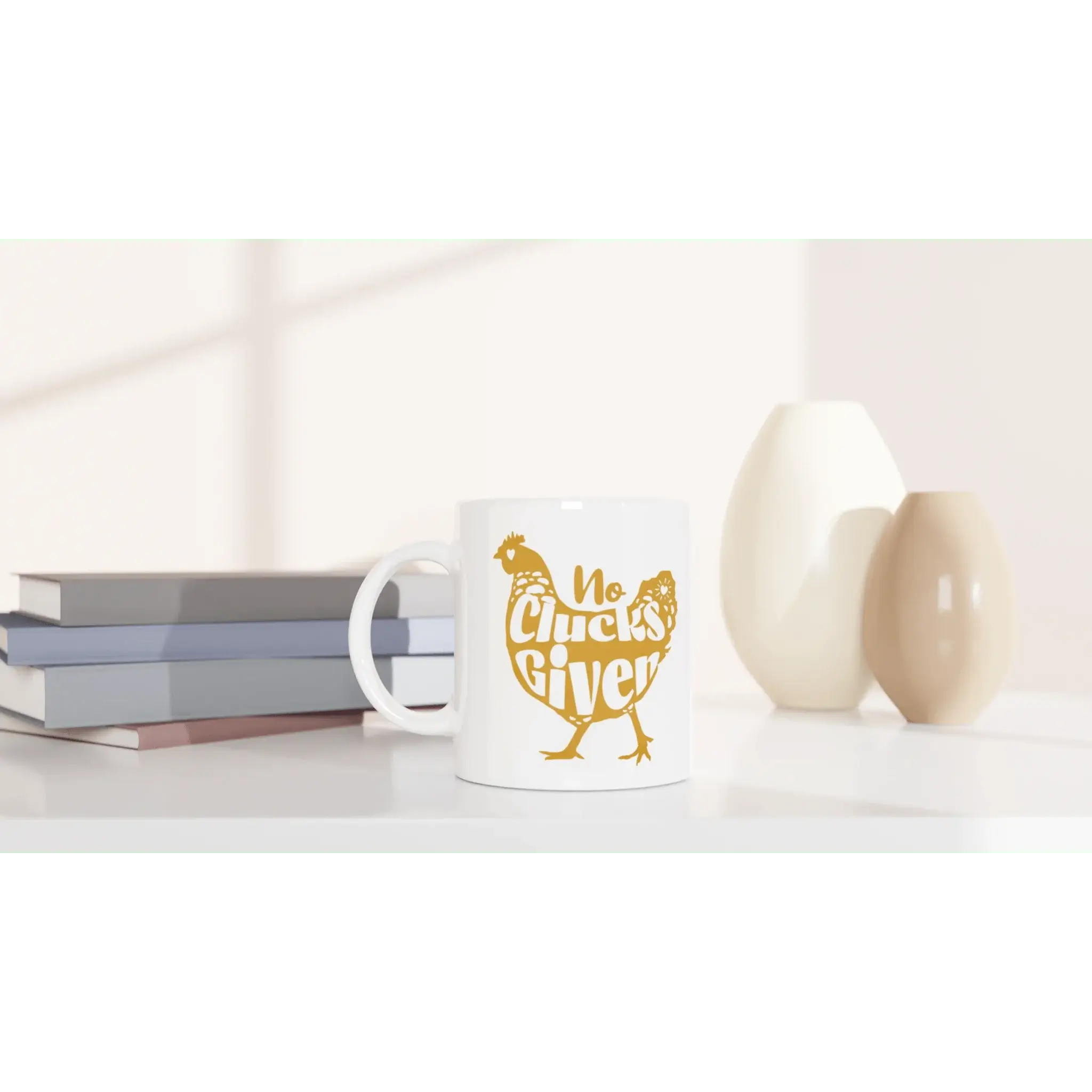 No Clucks Given Mug - Mood In A Mug