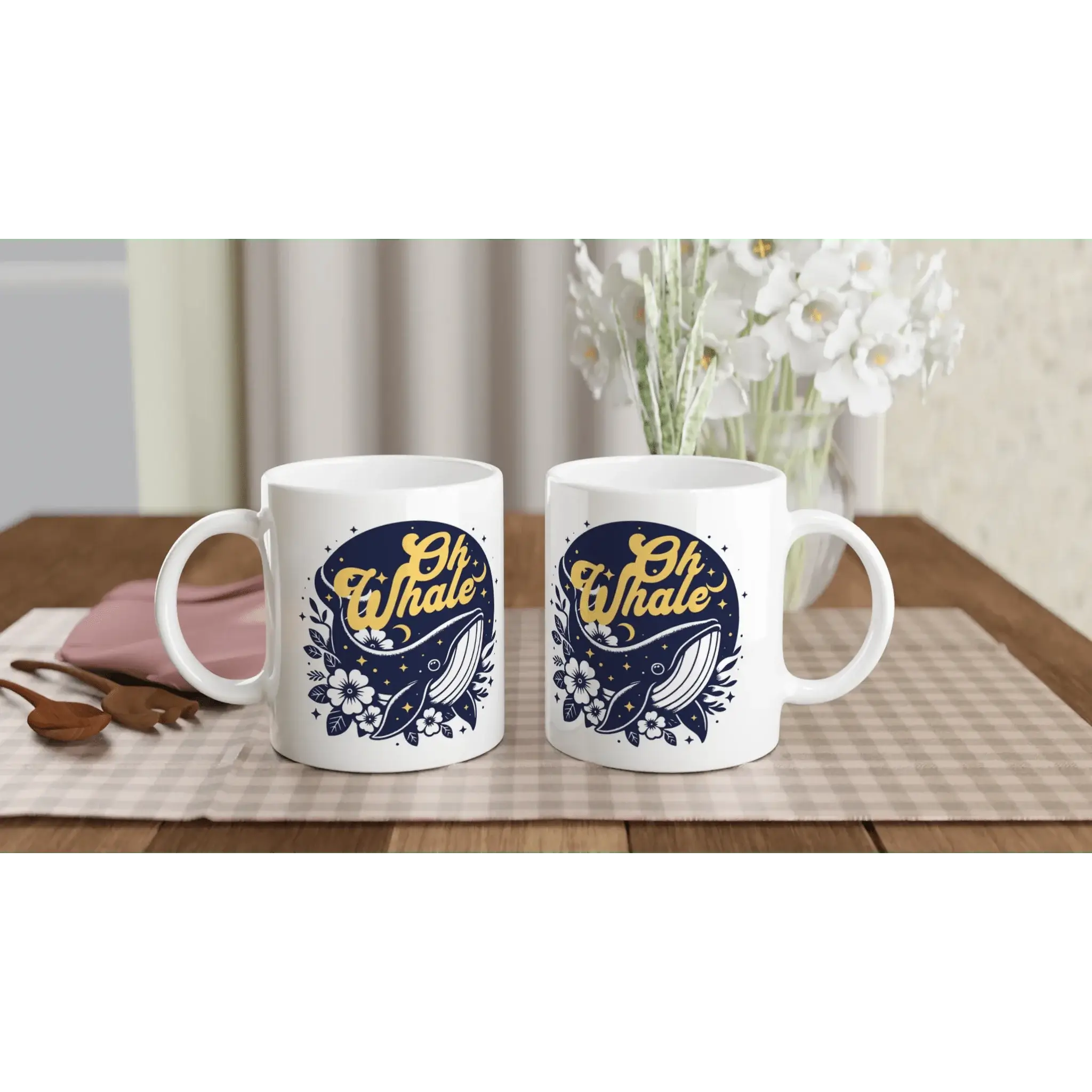 Oh Whale Mug - Mood In A Mug