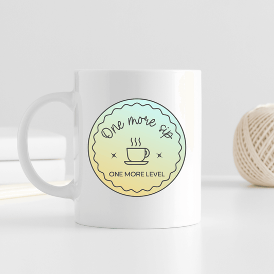 One more sip, one more level Mug - Mood In A Mug