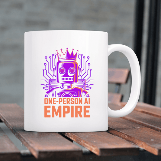 One person Ai empire mug - Mood In A Mug