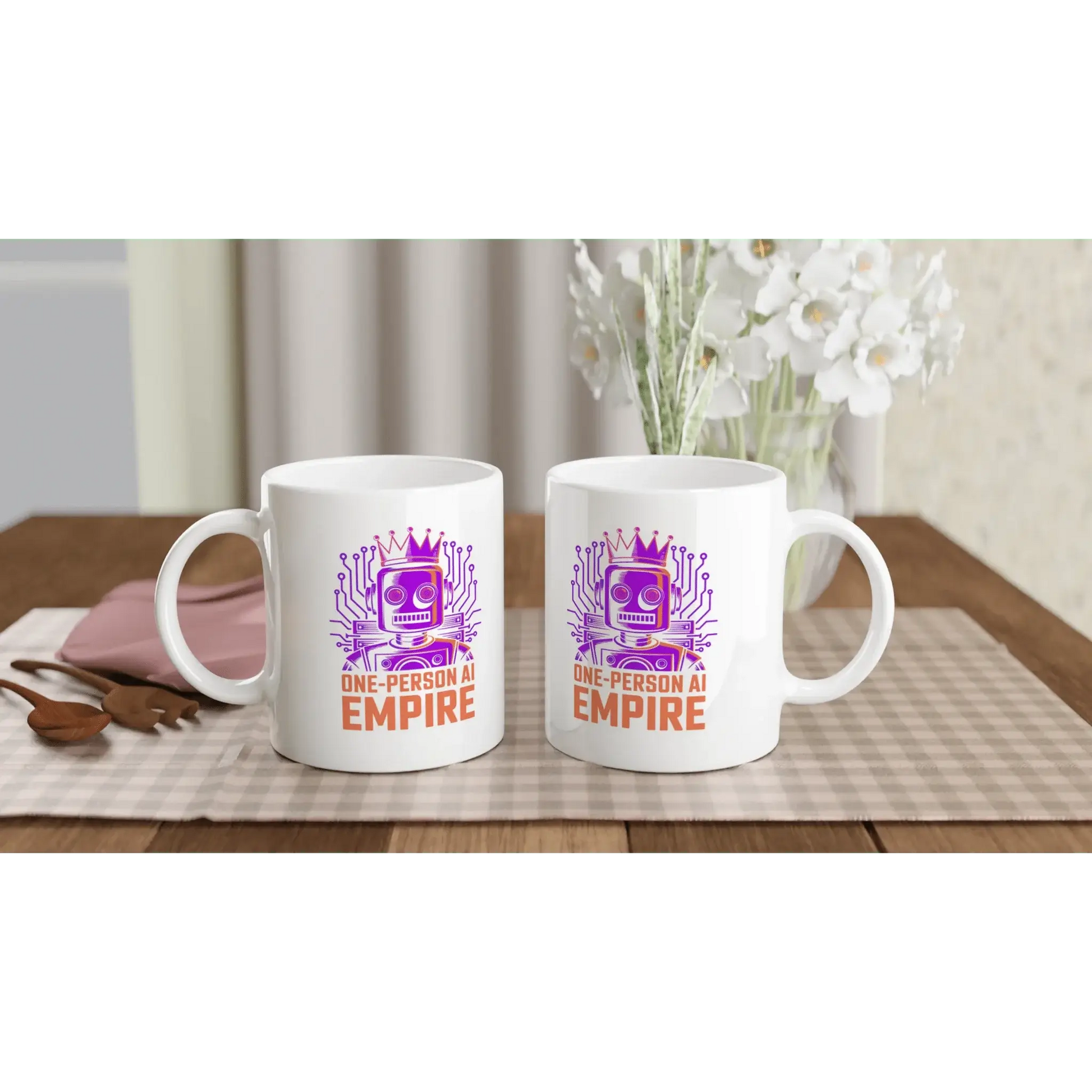 One person Ai empire mug - Mood In A Mug
