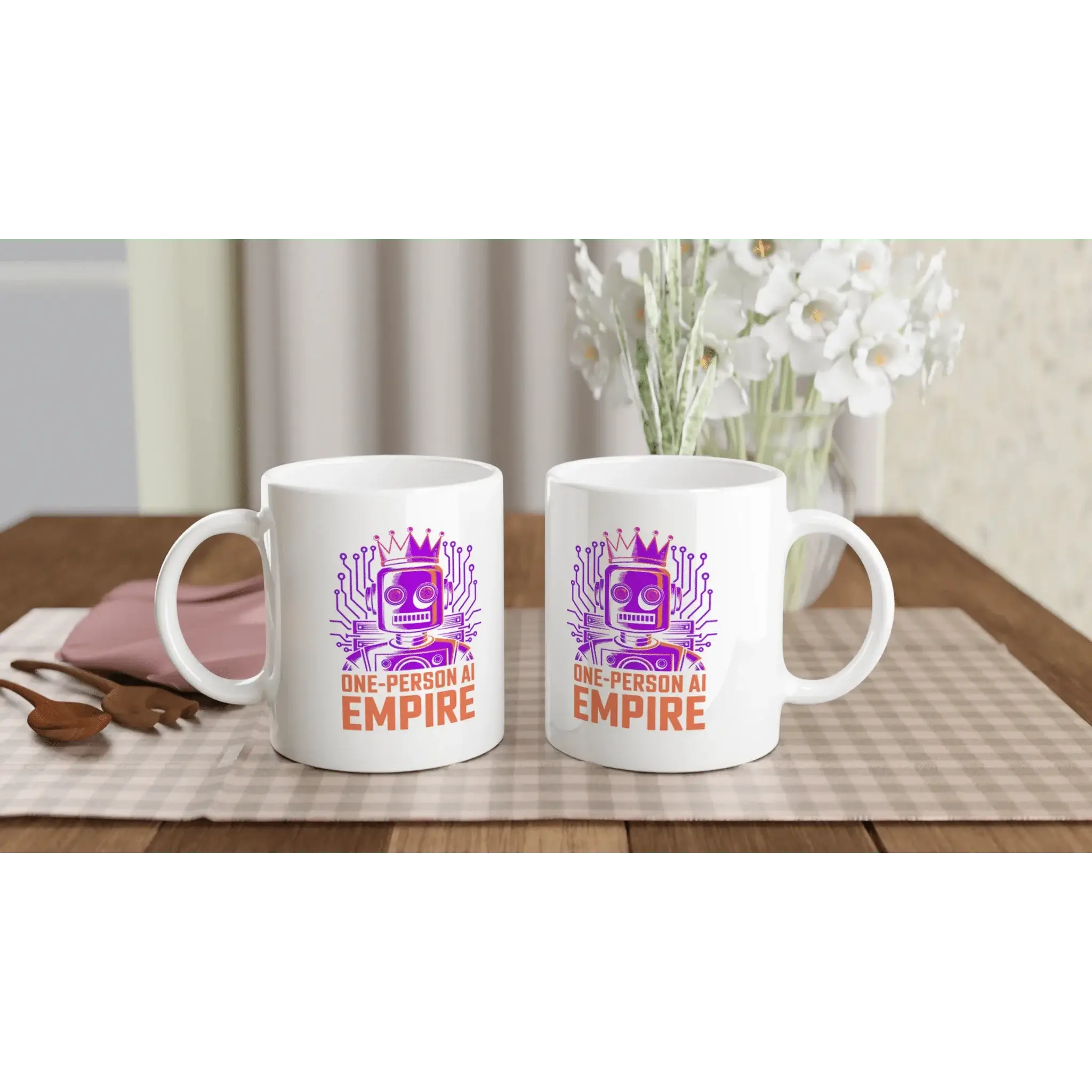 One person Ai empire mug - Mood In A Mug