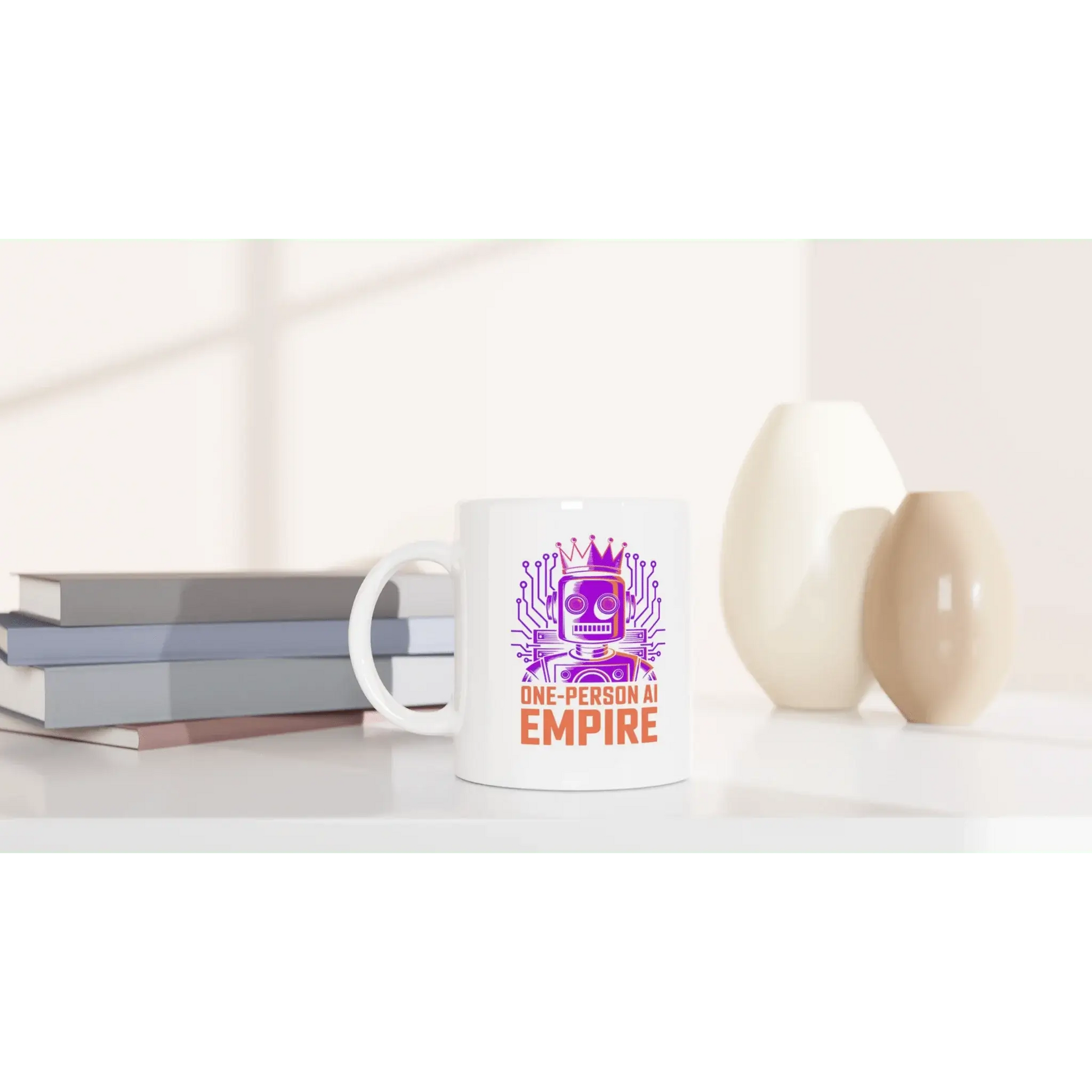 One person Ai empire mug - Mood In A Mug