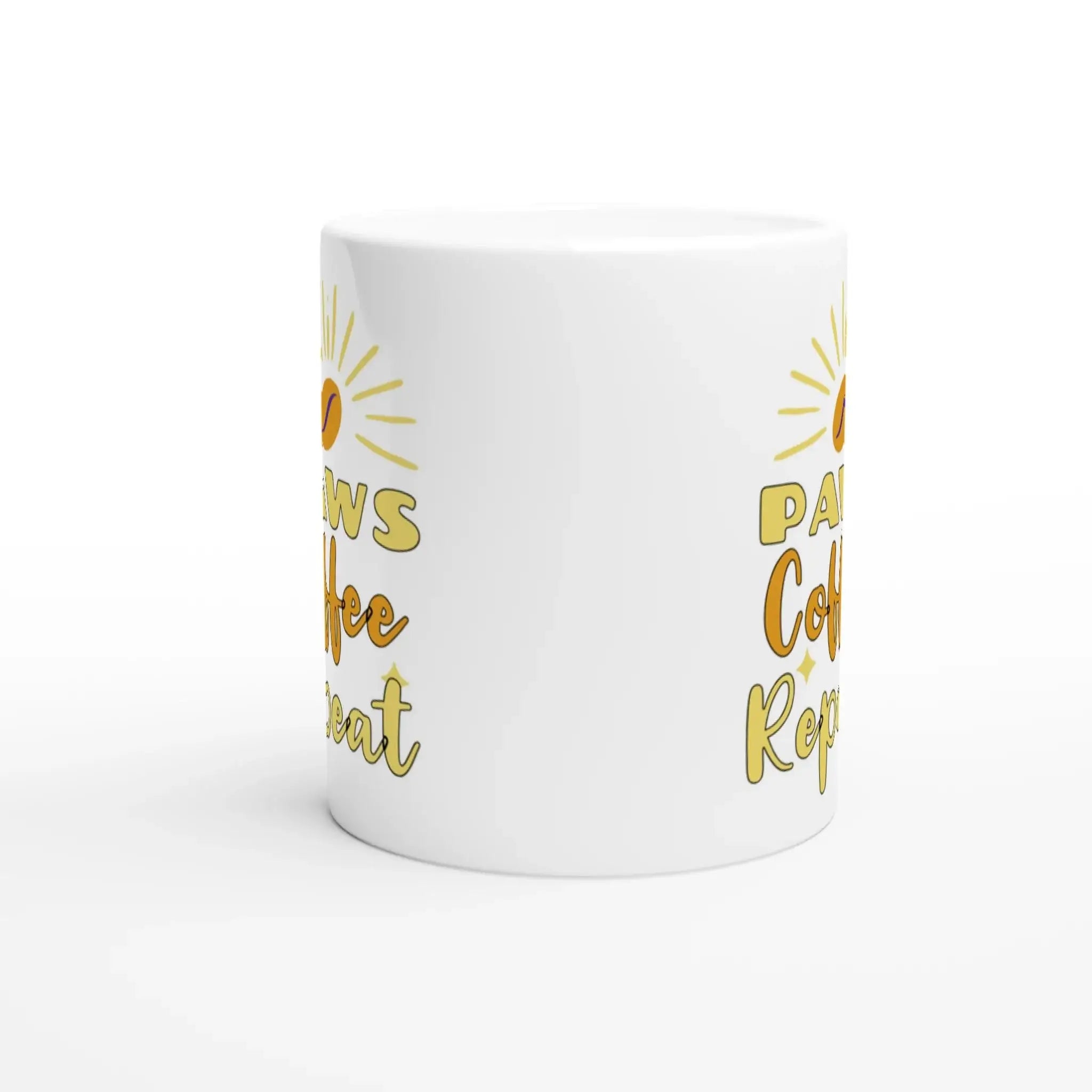 Paws, coffee, repeat Mug - Mood In A Mug