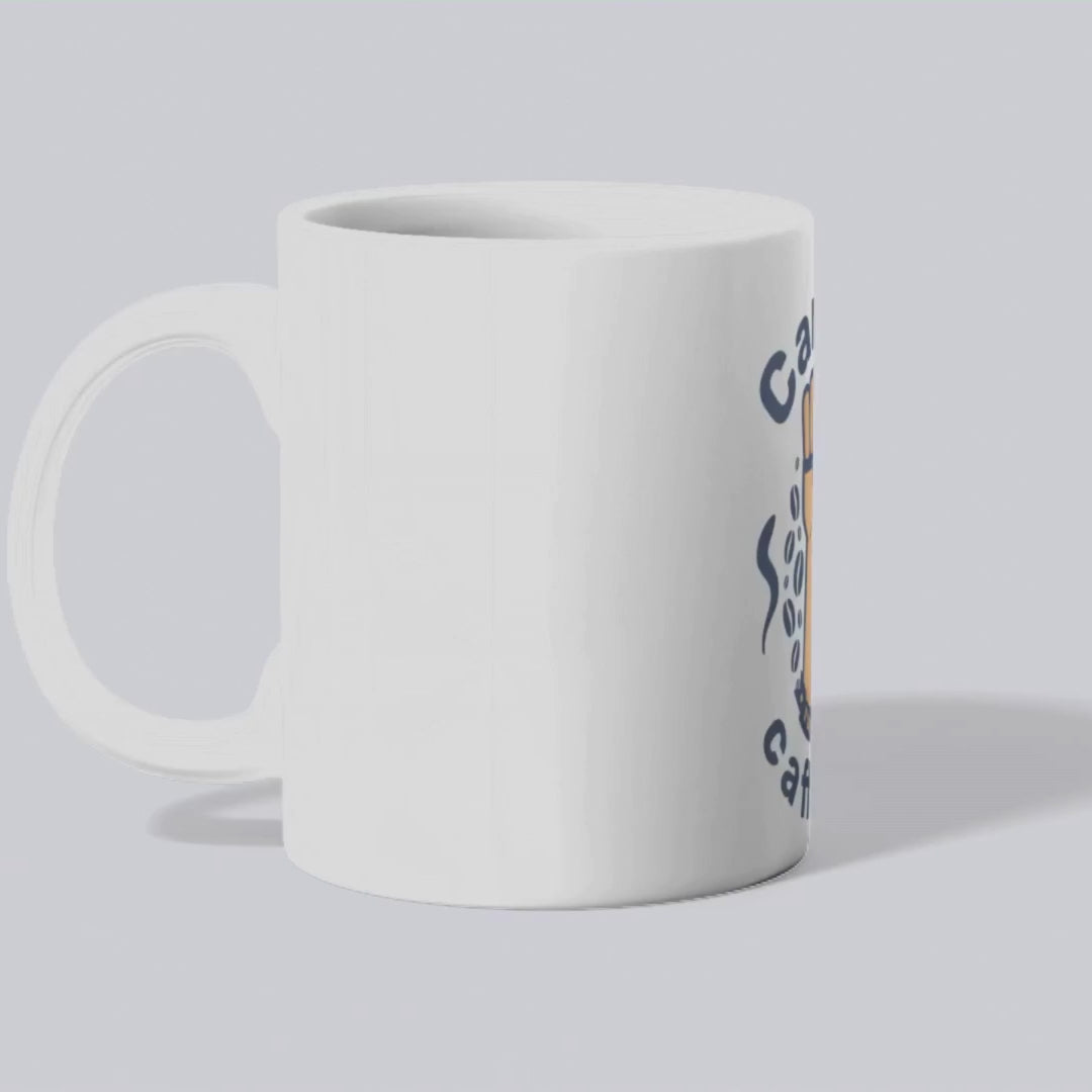 Cardio runs on caffeine Mug