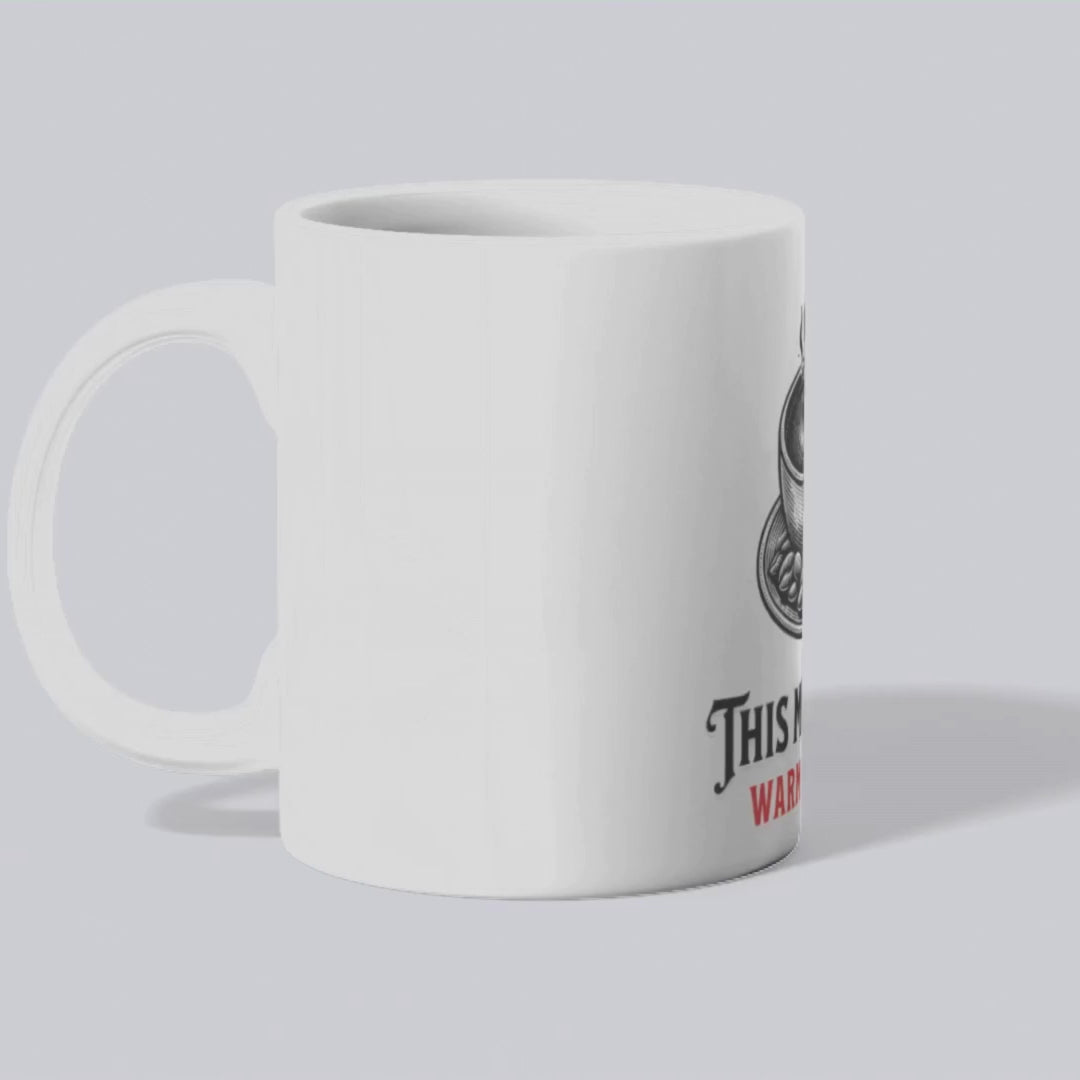This mug gives warm fuzzies Mug