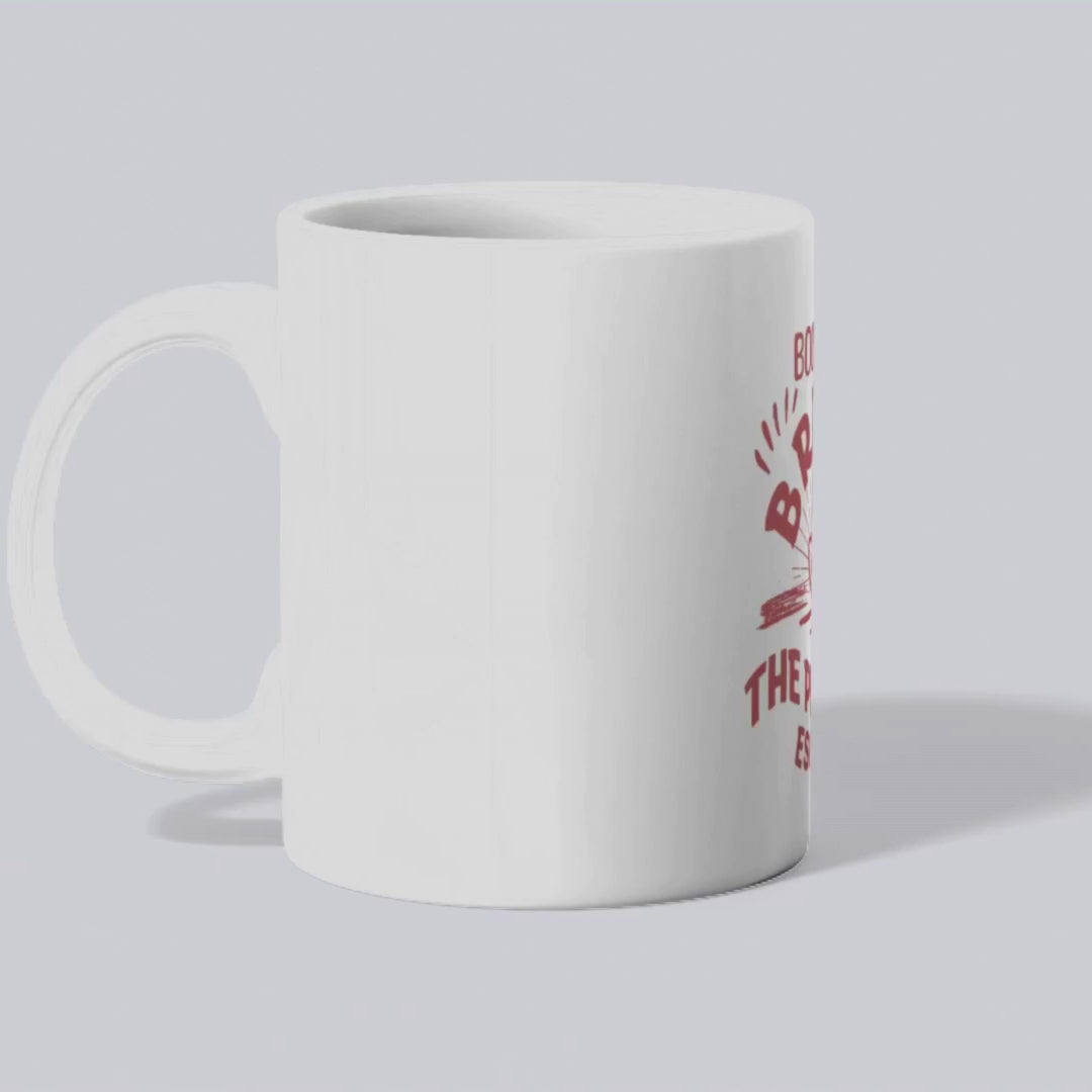 Books &amp; brews – the perfect escape – the ultimate literary mug for reading retreats and coffee lovers.