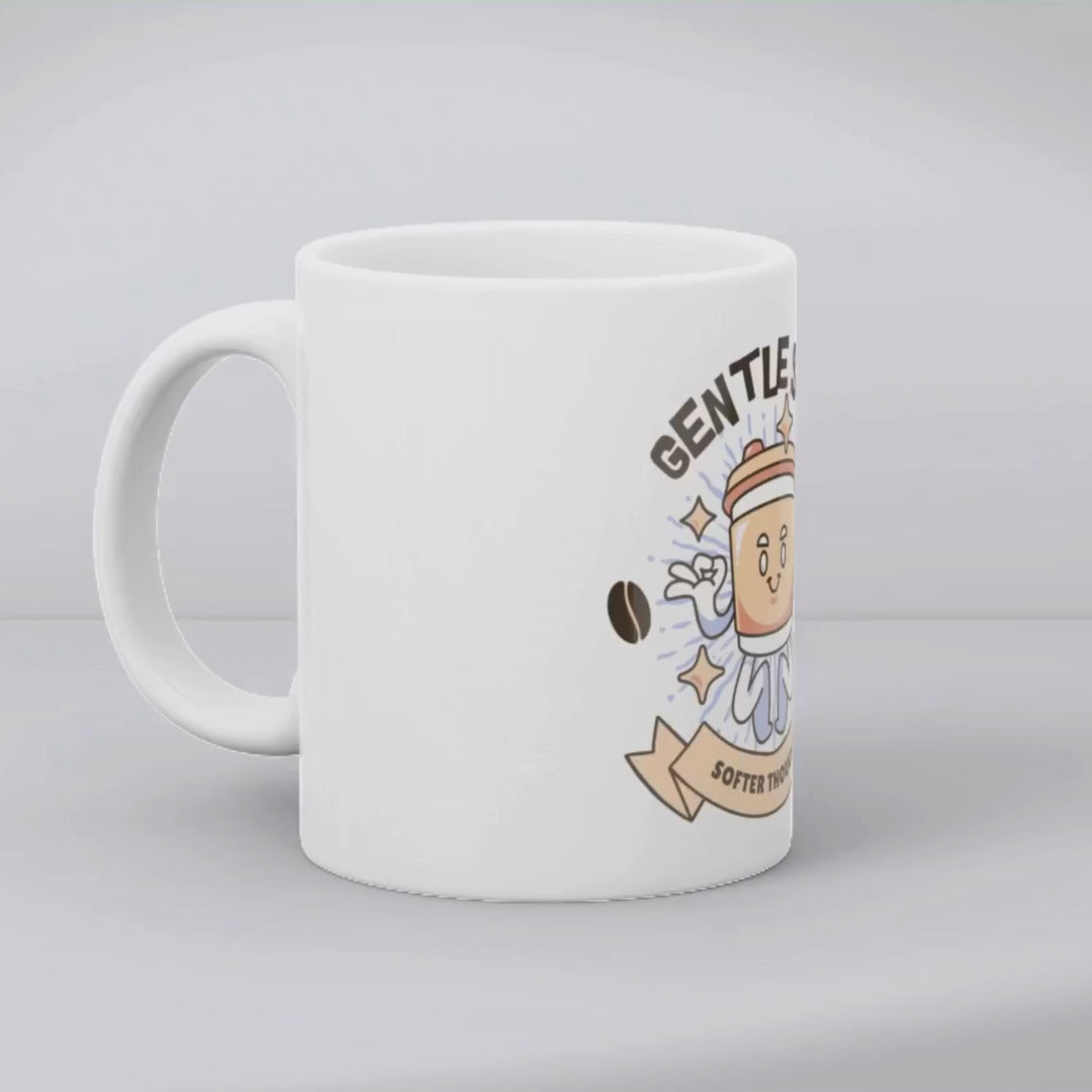Gentle sips, softer thoughts – the perfect calming mug for mindful coffee lovers.