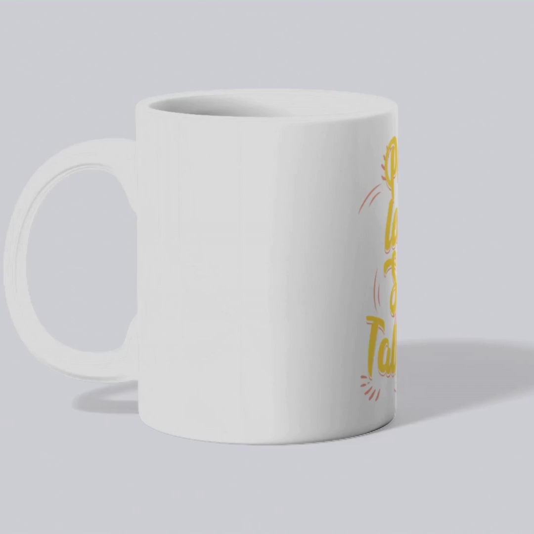 Pawlease Stop Talking Mug
