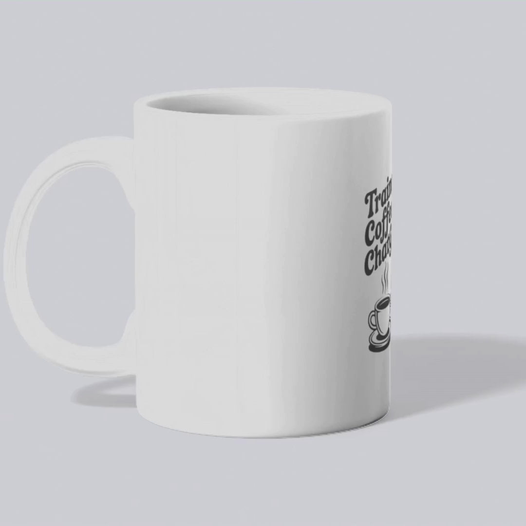 Trained on Coffee and Chatgpt Mug