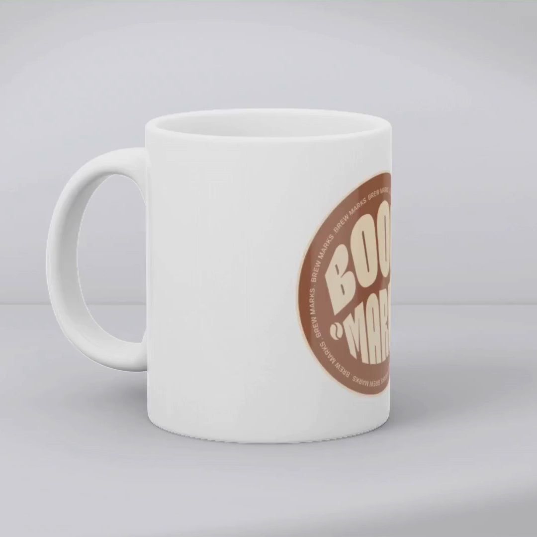 Bookmarks and brew marks – the perfect literary mug for dedicated readers and coffee lovers.