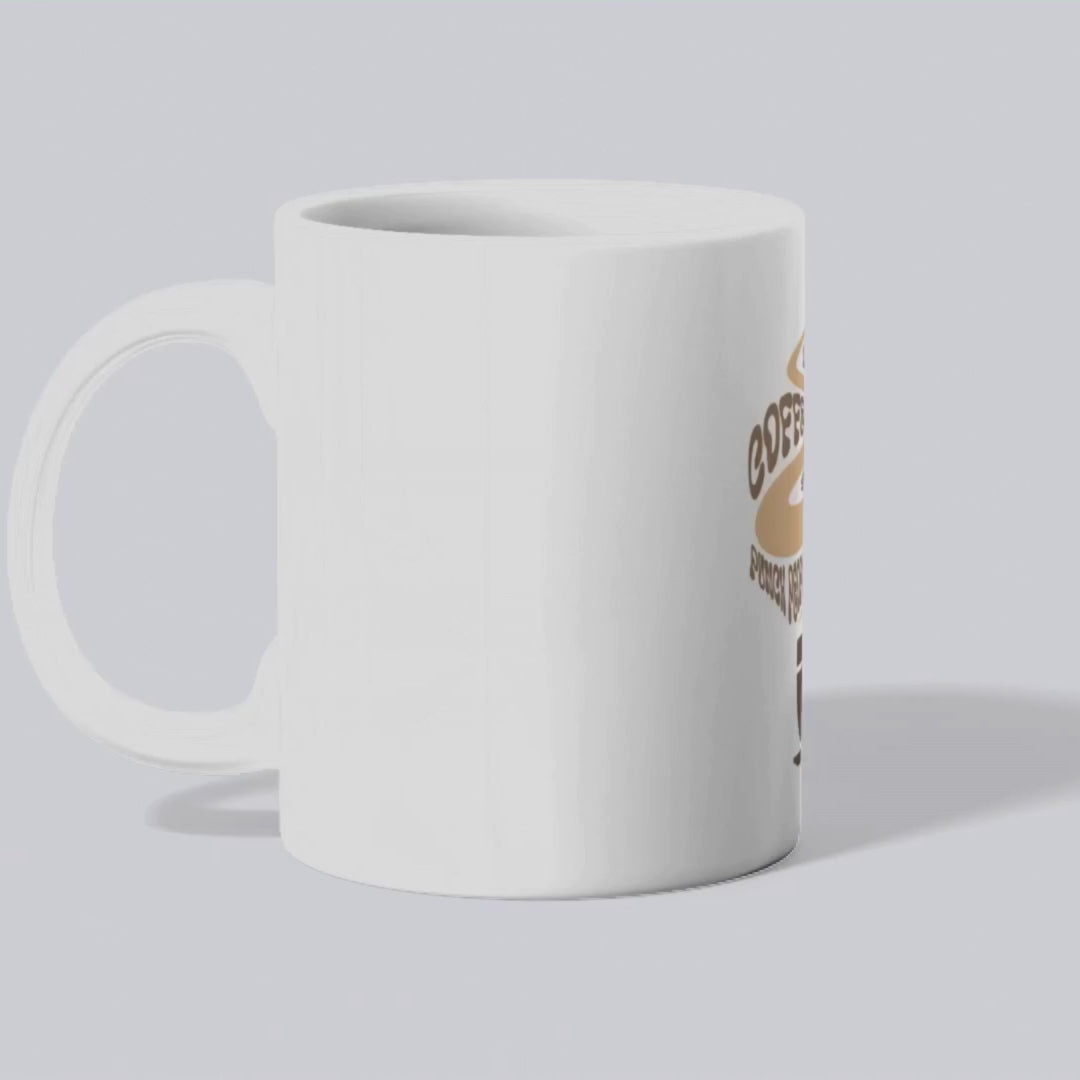 Drink coffee so I don't punch people – the perfect functional coffee mug for civilized caffeine lovers.