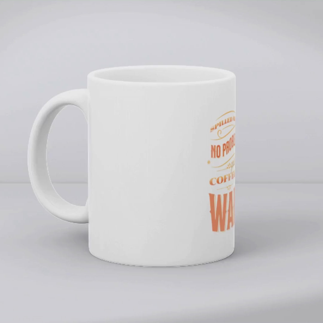 Spilled milk, no problem. Spilled coffee? WAR – the perfect battle-ready mug for parents and coffee lovers.