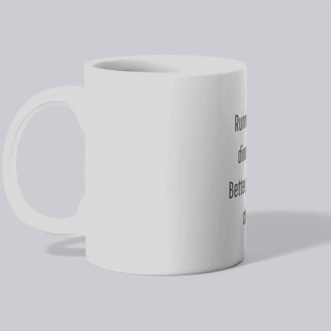 Running from dinosaurs? Better grab your coffee Mug