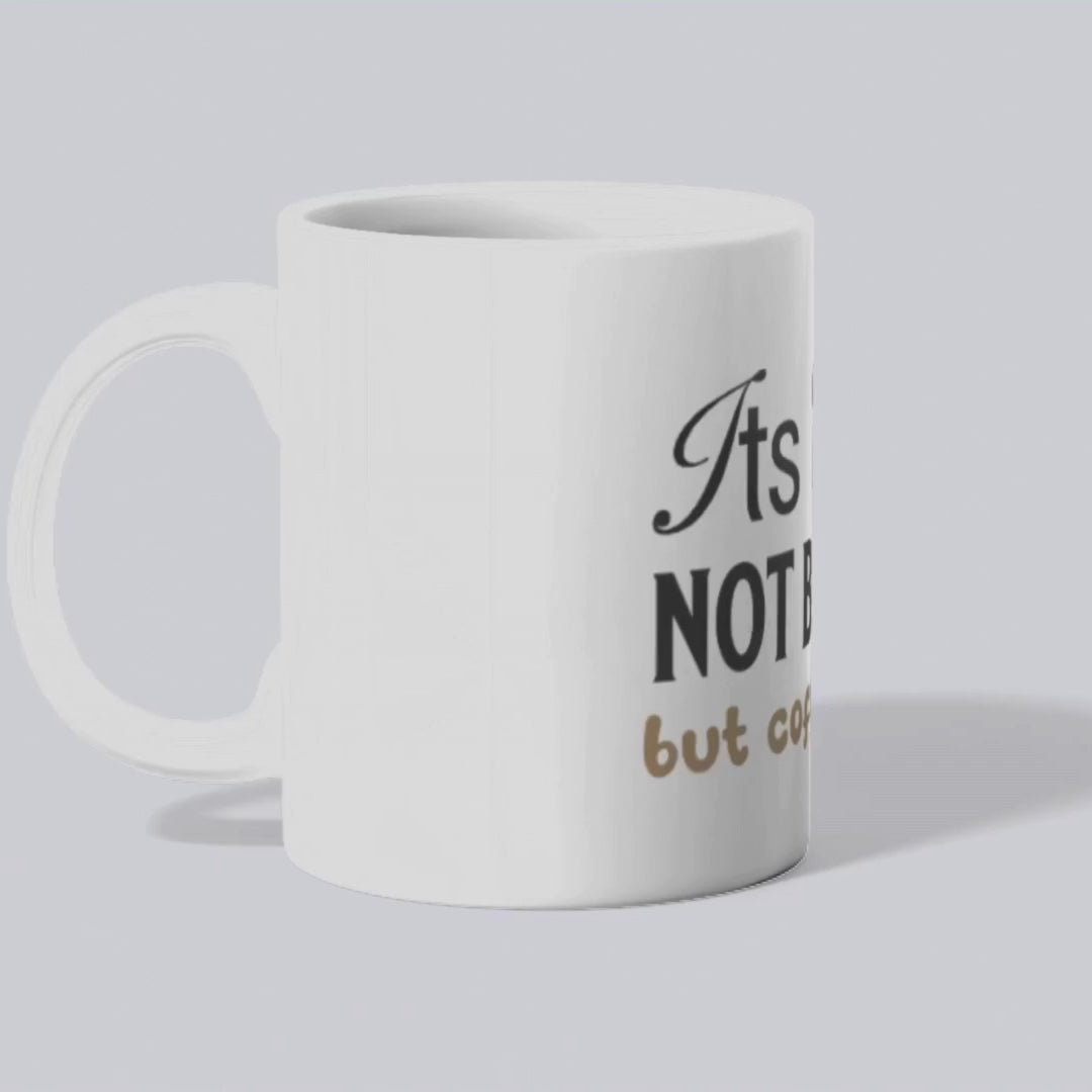 It's okay to not be okay – but coffee helps – the perfect compassionate mug for real coffee lovers.