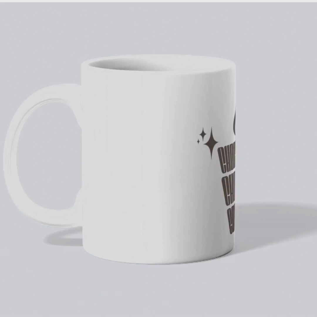 Start your morning with Joy – the perfect choose joy coffee mug for coffee lovers.