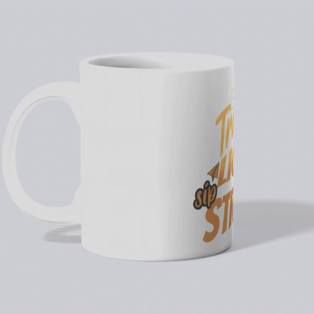 Travel light, sip strong – the perfect minimalist mug for adventurers and brew lovers.