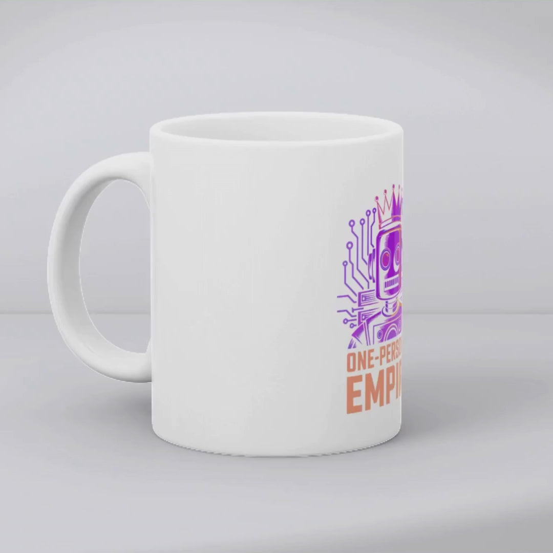 One person Ai empire mug