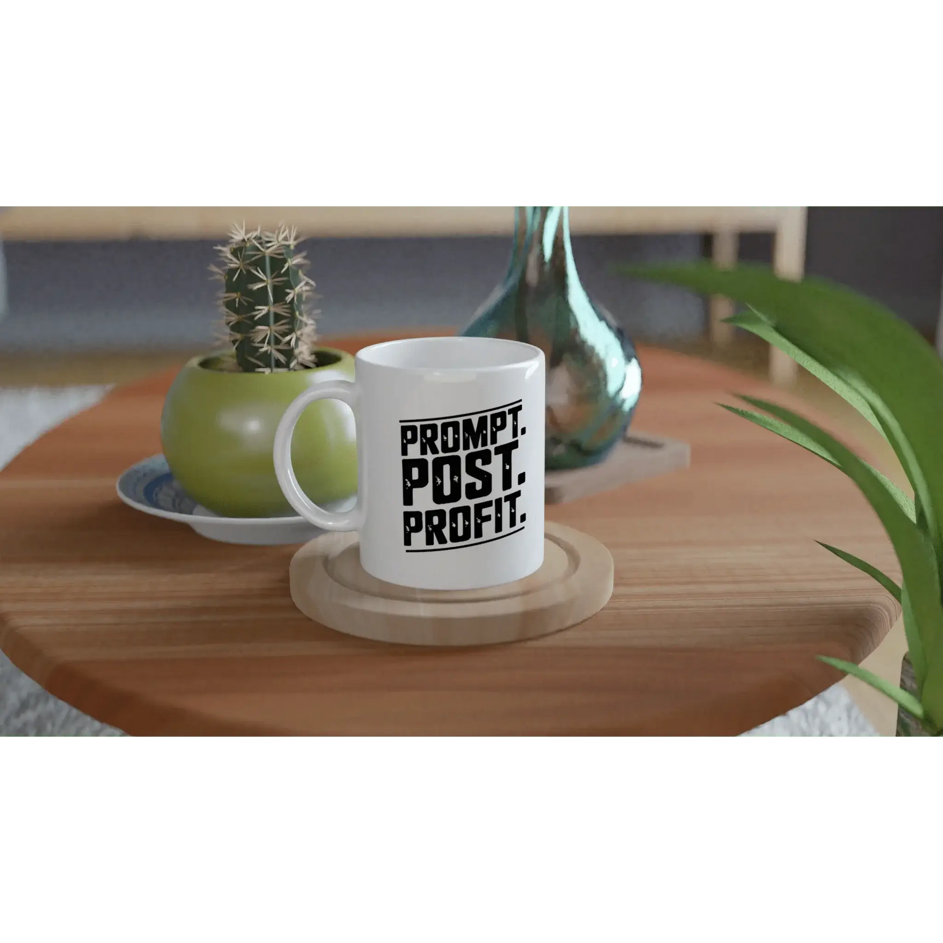 Prompt post profit mug - Mood In A Mug