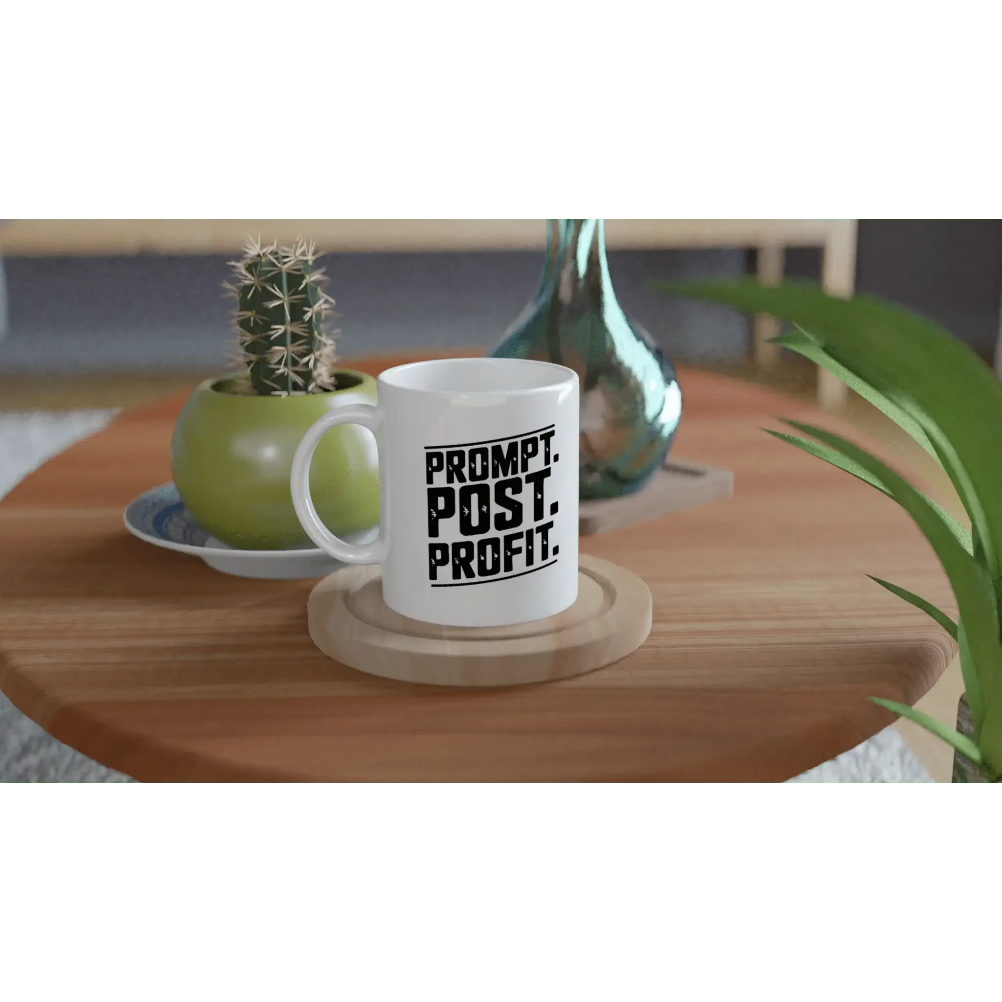 Prompt post profit mug - Mood In A Mug